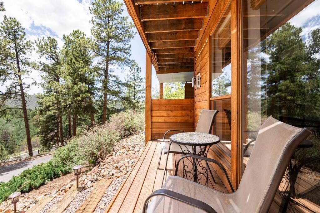 Private Hot Tub Overlooking Pikes Peak Woodland Park Esterno foto