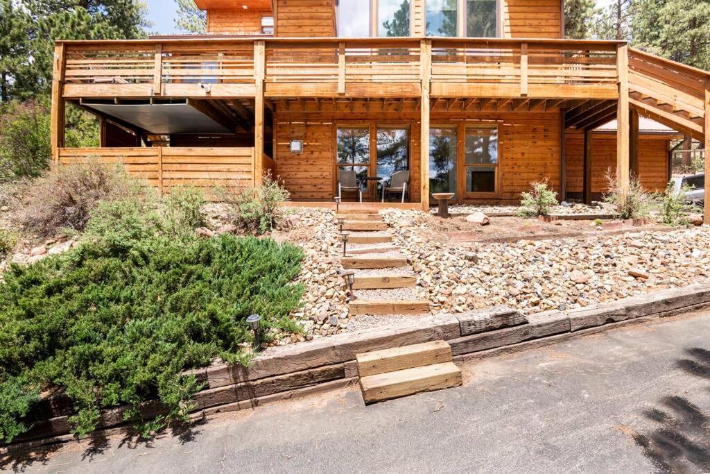 Private Hot Tub Overlooking Pikes Peak Woodland Park Esterno foto
