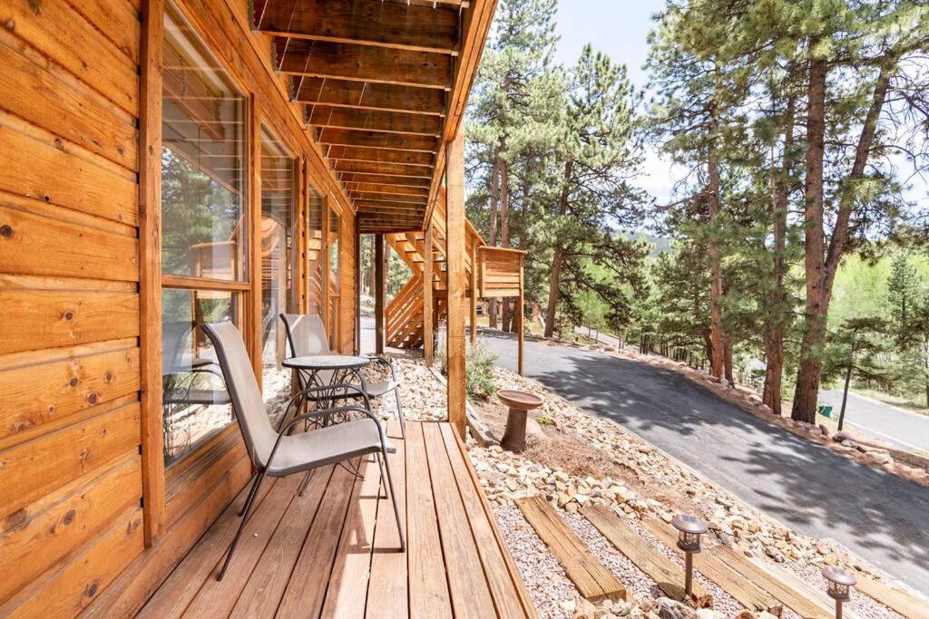 Private Hot Tub Overlooking Pikes Peak Woodland Park Esterno foto